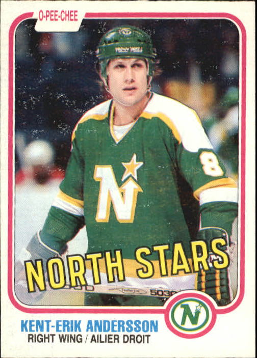 1981-82 O-Pee-Chee #158 Kent-Erik Andersson