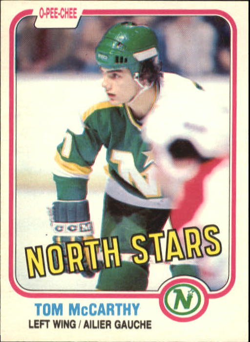 1981-82 O-Pee-Chee #164 Tom McCarthy