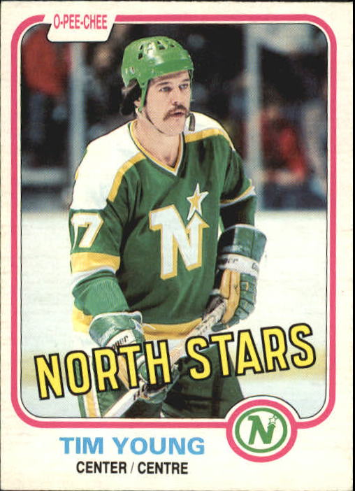 1981-82 O-Pee-Chee #169 Tim Young