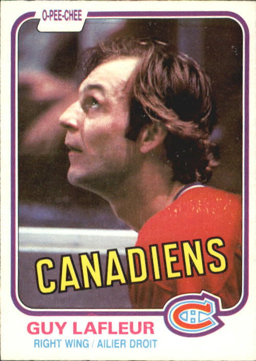 1981-82 O-Pee-Chee #177 Guy Lafleur