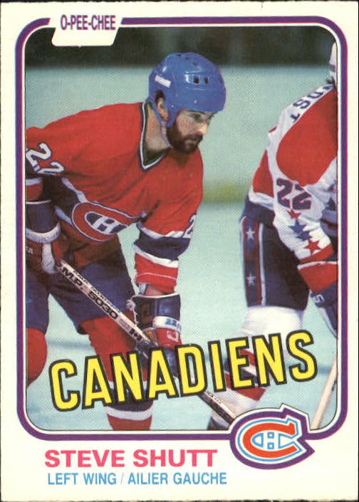 1981-82 O-Pee-Chee #180 Steve Shutt