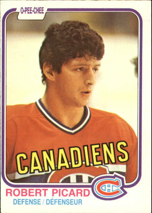 1981-82 O-Pee-Chee #189 Robert Picard