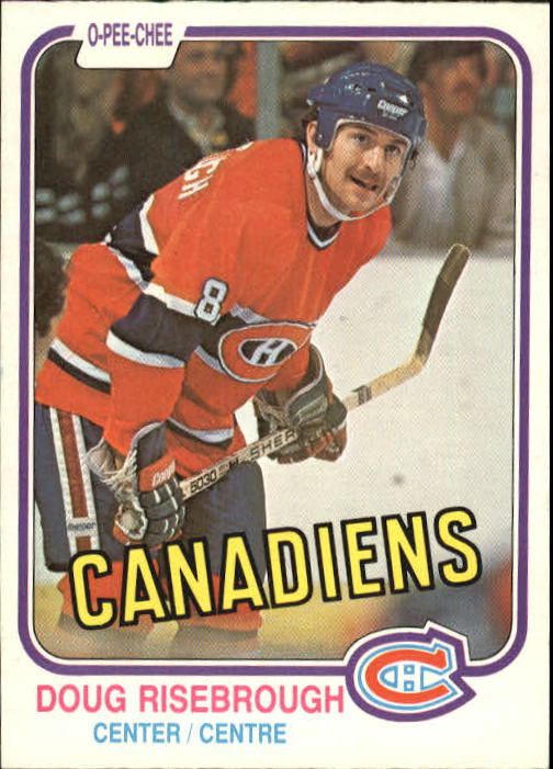 1981-82 O-Pee-Chee #190 Doug Risebrough