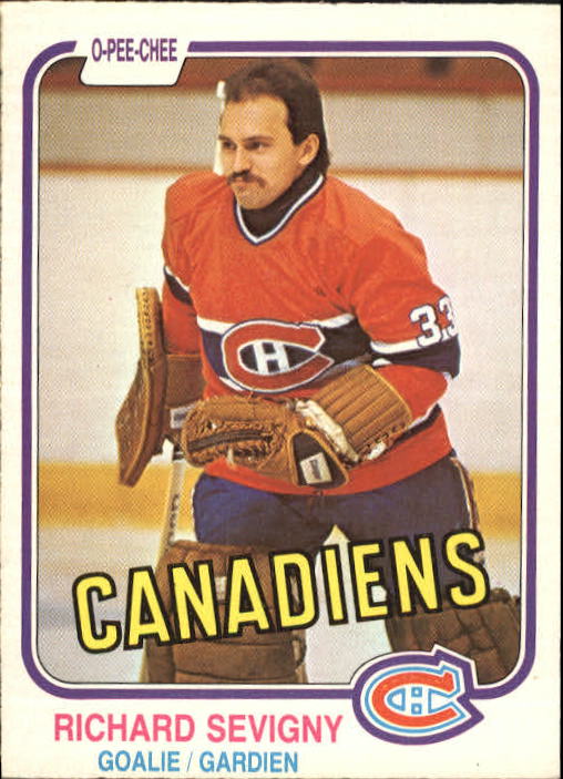 1981-82 O-Pee-Chee #191 Richard Sevigny