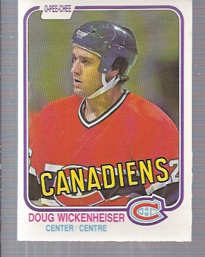 1981-82 O-Pee-Chee #193 Doug Wickenheiser RC