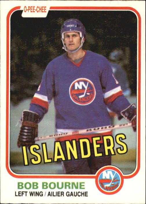 1981-82 O-Pee-Chee #201 Bob Bourne