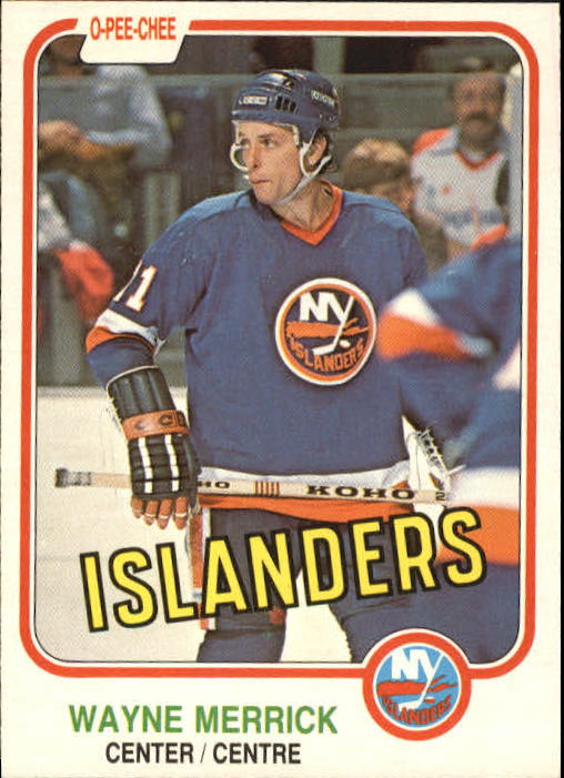 1981-82 O-Pee-Chee #216 Wayne Merrick