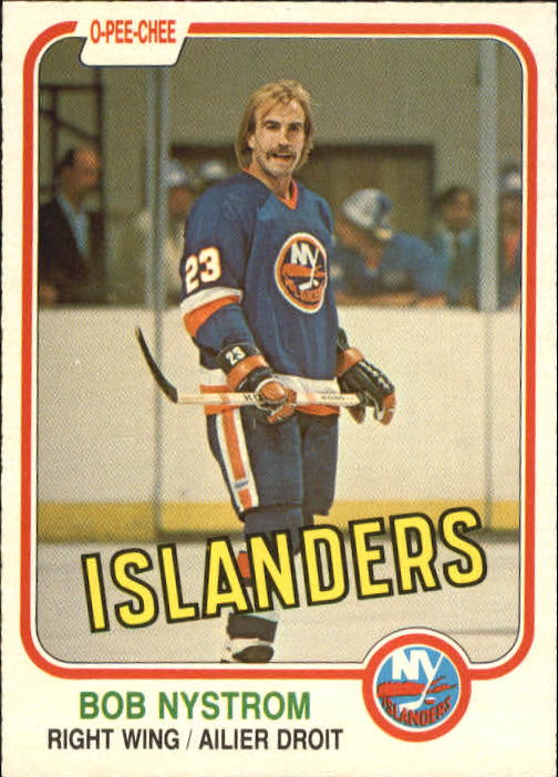 1981-82 O-Pee-Chee #217 Bob Nystrom