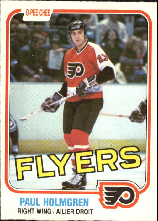 1981-82 O-Pee-Chee #242 Paul Holmgren