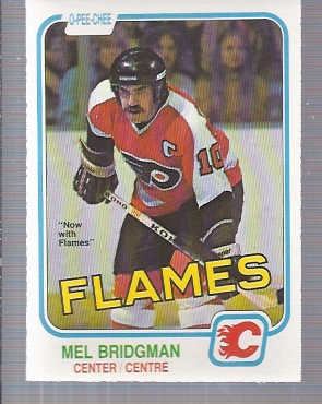 1981-82 O-Pee-Chee #248 Mel Bridgman