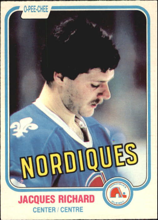 1981-82 O-Pee-Chee #268 Jacques Richard