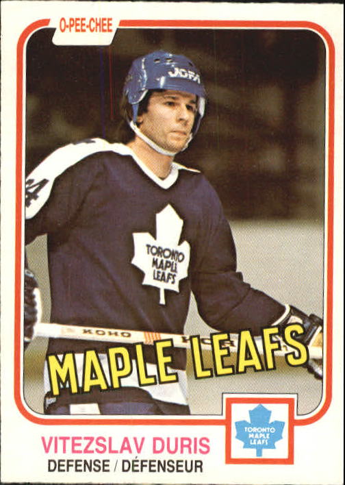 1981-82 O-Pee-Chee #316 Vitezslav Duris RC