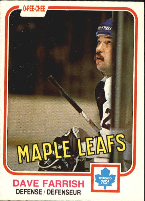 1981-82 O-Pee-Chee #317 Dave Farrish