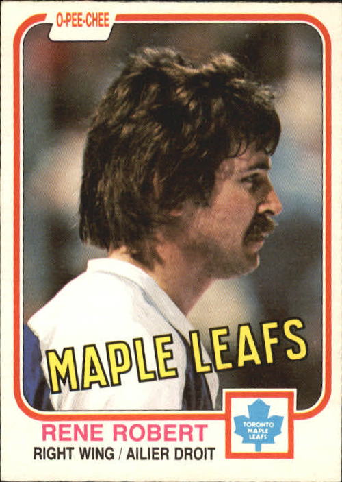 1981-82 O-Pee-Chee #322 Rene Robert