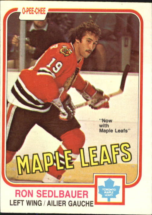 1981-82 O-Pee-Chee #324 Ron Sedlbauer