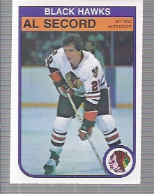 1982-83 O-Pee-Chee #74 Al Secord