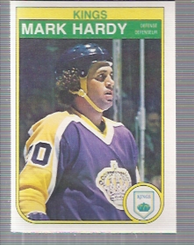 1982-83 O-Pee-Chee #155 Mark Hardy RC