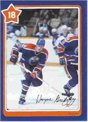1982-83 Neilson's Gretzky #18 Backward Skating