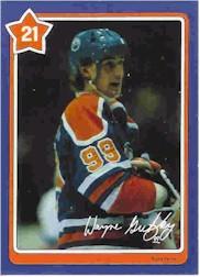 1982-83 Neilson's Gretzky #21 The Back Hand Shot