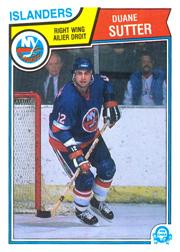 1983-84 O-Pee-Chee #19 Duane Sutter