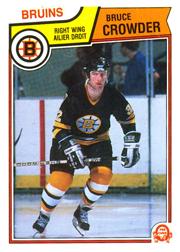 1983-84 O-Pee-Chee #46 Bruce Crowder