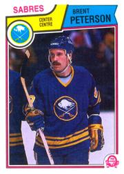 1983-84 O-Pee-Chee #68 Brent Peterson RC