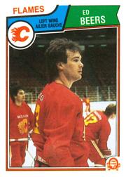 1983-84 O-Pee-Chee #76 Ed Beers RC