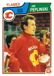1983-84 O-Pee-Chee #90 Jim Peplinski