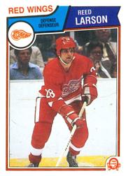 1983-84 O-Pee-Chee #125 Reed Larson
