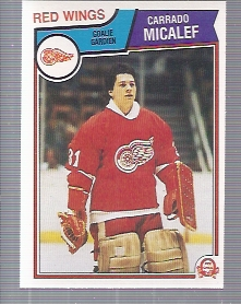 1983-84 O-Pee-Chee #126 Corrado Micalef RC
