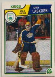 1983-84 O-Pee-Chee #156 Gary Laskoski RC