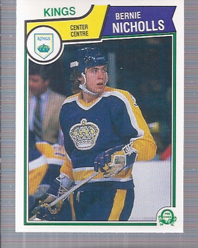 1983-84 O-Pee-Chee #160 Bernie Nicholls RC