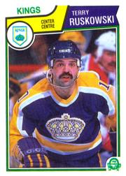 1983-84 O-Pee-Chee #161 Terry Ruskowski