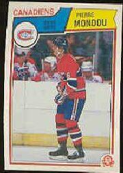 1983-84 O-Pee-Chee #191 Pierre Mondou