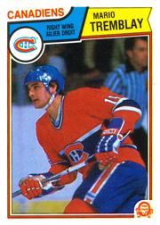 1983-84 O-Pee-Chee #199 Mario Tremblay