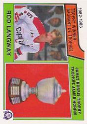 1983-84 O-Pee-Chee #207 Rod Langway Norris
