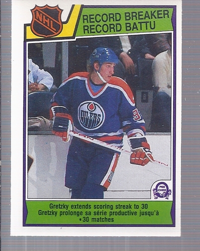 1983-84 O-Pee-Chee #212 Wayne Gretzky RB