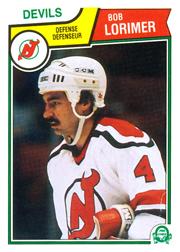1983-84 O-Pee-Chee #232 Bob Lorimer