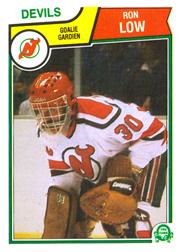 1983-84 O-Pee-Chee #233 Ron Low
