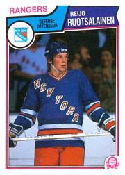 1983-84 O-Pee-Chee #255 Reijo Ruotsalainen