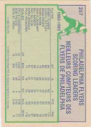 1983-84 O-Pee-Chee #257 Darryl SittlerSL back image
