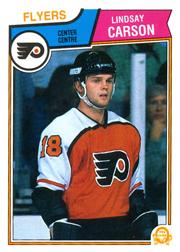 1983-84 O-Pee-Chee #261 Lindsay Carson RC