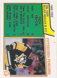 1983-84 O-Pee-Chee #274 Rick Kehoe SL