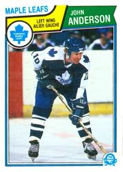 1983-84 O-Pee-Chee #325 John Anderson