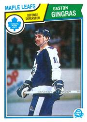 1983-84 O-Pee-Chee #332 Gaston Gingras