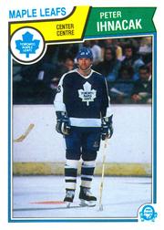 1983-84 O-Pee-Chee #334 Peter Inhacak RC