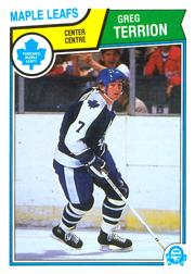 1983-84 O-Pee-Chee #342 Greg Terrion