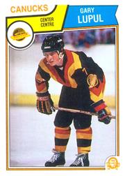 1983-84 O-Pee-Chee #355 Gary Lupul