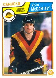 1983-84 O-Pee-Chee #356 Kevin McCarthy