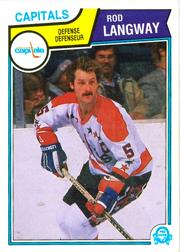 1983-84 O-Pee-Chee #374 Rod Langway